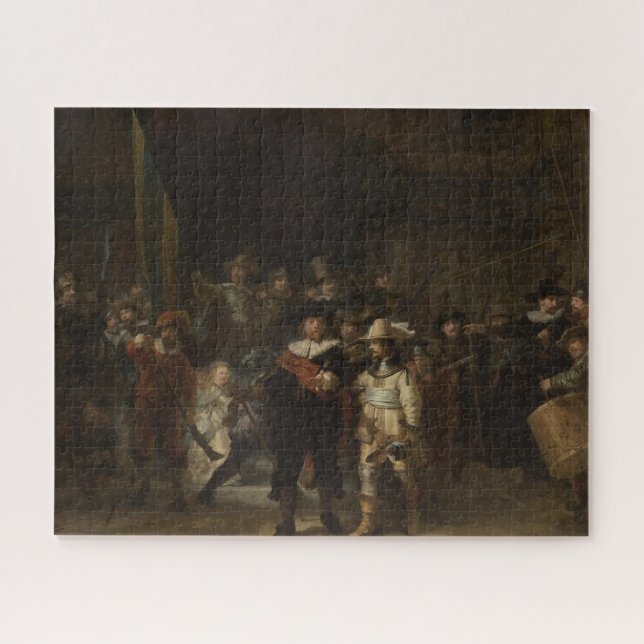 Quebra-cabeça The Night Watch - Rembrandt (Horizontal)