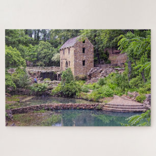 Quebra-cabeça The Old Mill in North Little Rock Arkansas