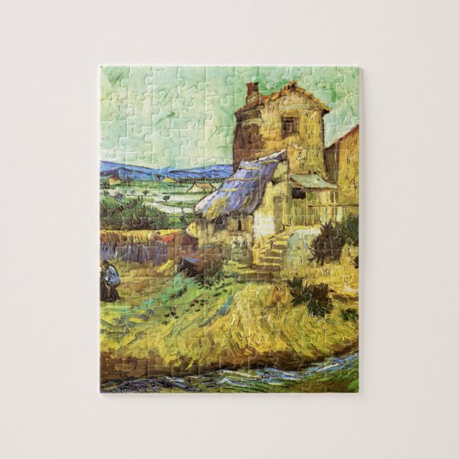 Quebra-cabeça The Old Mill por Vincent van Gogh (Vertical)