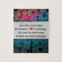 Quebra-cabeça The One Heart That's Missing Puzzle