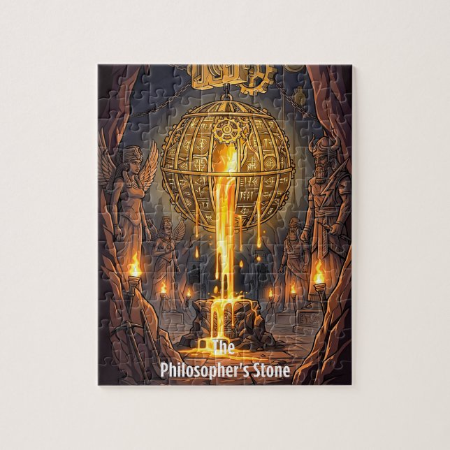 Quebra-cabeça The Philosopher's Stone Alchemical Sphere Graphic (Vertical)