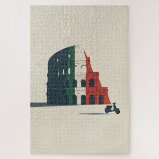 Quebra-cabeça The "Piece of Rome"Architectural Art Jigsaw Puzzle