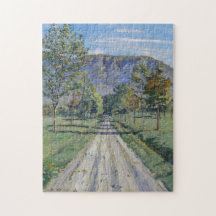 The Road to Evordes (por Ferdinand Hodler)