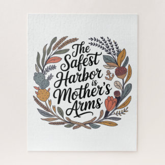 Quebra-cabeça The Safest Harbor Is Mother's Arms