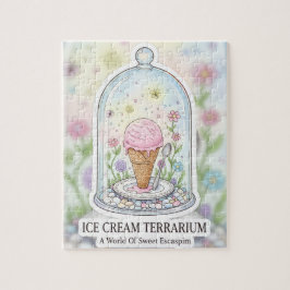 Quebra-cabeça The Sundae Sanctuary | Ice Cream Terrarium