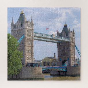 Quebra-cabeça The Tower Bridge - Londres - 20x20 - 676 pcs.