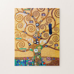 Quebra-cabeça The Tree of Life (detalhe), Klimt