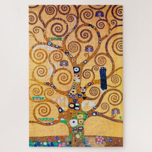 Quebra-cabeça The Tree of Life (detalhe), Klimt