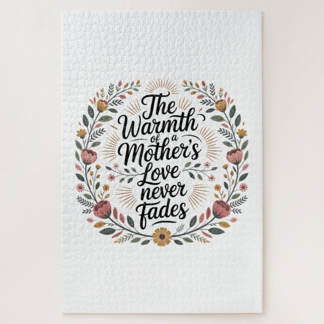 Quebra-cabeça The Warmth Of A Mother's Love Never Fades (Vertical)