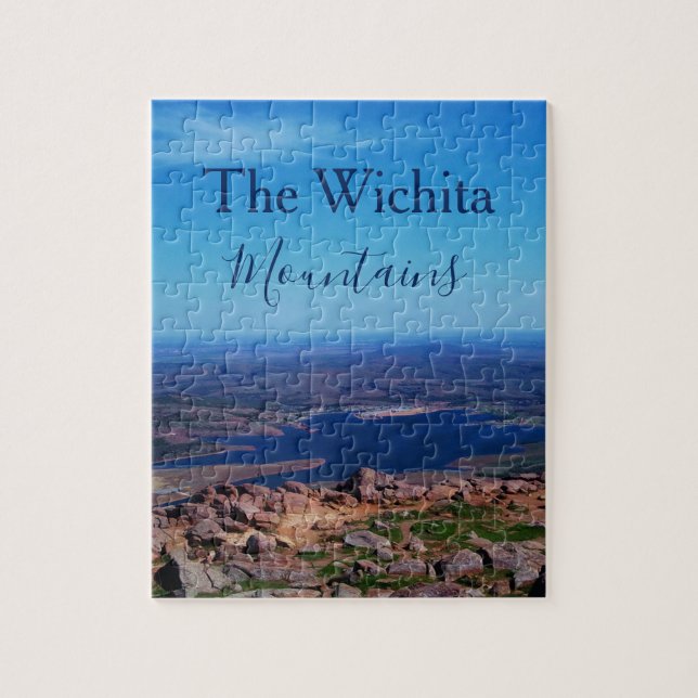 Quebra-cabeça The Wichita Mountains Oklahoma Jigsaw Puzzle (Vertical)