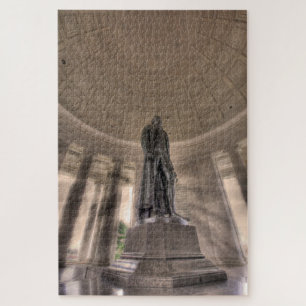 Quebra-cabeça Thomas Jefferson Memorial Bronze Estátua