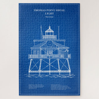 Quebra-cabeça Thomas Point Shoal Lighthouse - Maryland - AD