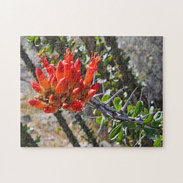 Quebra-cabeça Thorns & Fire Blossoms, 28 cm x 35,5 (Horizontal)