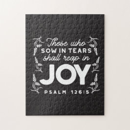 Quebra-cabeça Those Who Sow in Tears Shall Reap in Joy Quotes