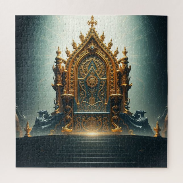 Quebra-cabeça „Thron der Götter – Sitz der himmlischen Macht“ (Vertical)