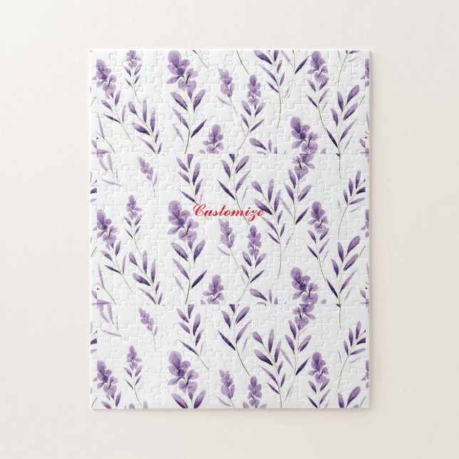 Quebra-cabeça Thunder_Cove das Portas da Flor da lavanda (Vertical)