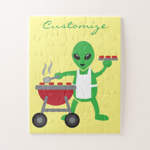 Quebra-cabeça Thunder_Cove de Cookout de Barbeque de Alienígena