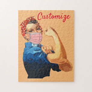 Quebra-cabeça Thunder_Cove de Empoderamento Mascarado para Mulhe