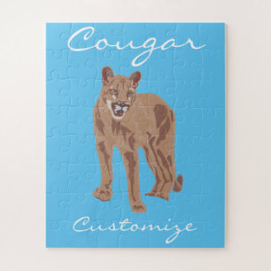 Quebra-cabeça Thunder_Cove do Leão de Montanha Cougar Puma