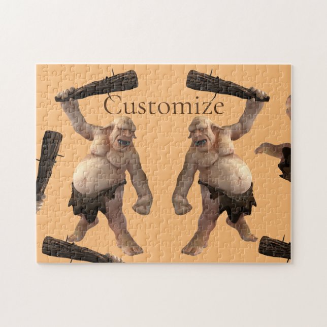 Quebra-cabeça Thunder_Cove do Troll Feio (Horizontal)