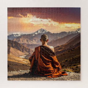Quebra-cabeça Tibete - Budismo - Meditação