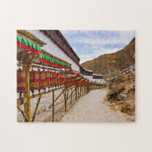 Quebra-cabeça Tibete, Shigatse - mosteiro de Tashilumpo