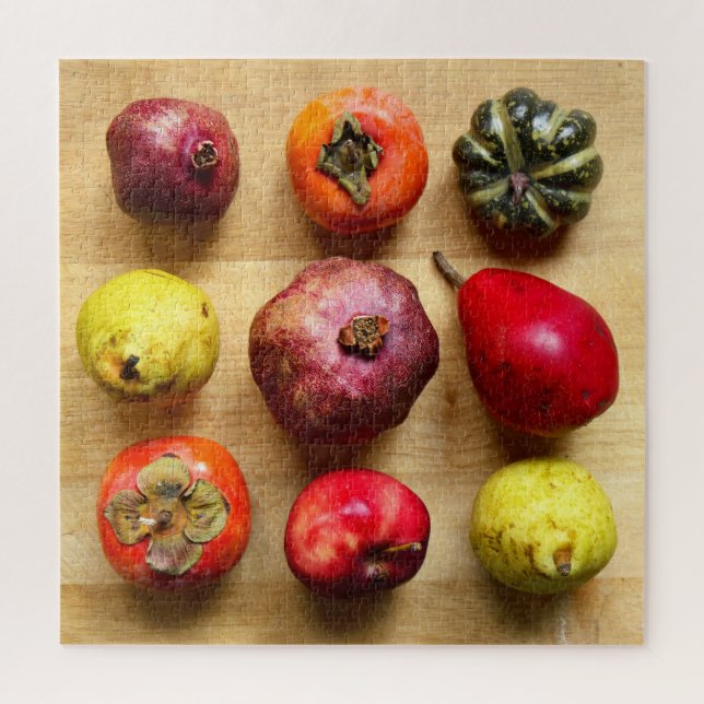 Quebra-cabeça Tic-tac-toe da fruta (Vertical)