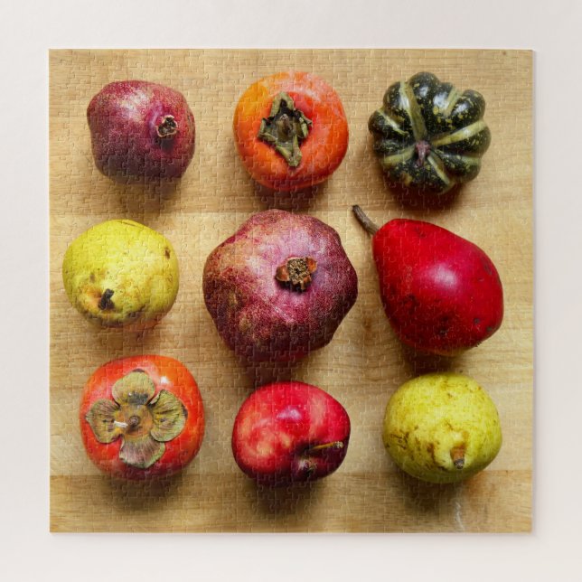 Quebra-cabeça Tic-tac-toe da fruta (Vertical)