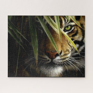 Quebra-cabeça Tiger Face Jigsaw Puzzle