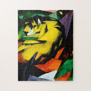 Quebra-cabeça Tiger por Franz Marc