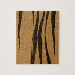 Quebra-cabeça Tiger Stripes Pattern