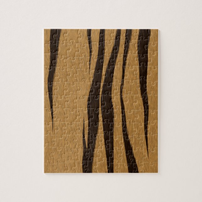 Quebra-cabeça Tiger Stripes Pattern (Vertical)
