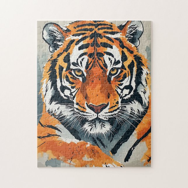 Quebra-cabeça Tigre (Vertical)