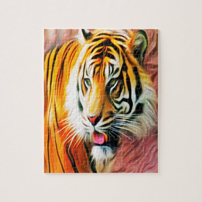 Quebra-cabeça Tigre (Vertical)