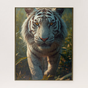 Quebra-cabeça Tigre branco