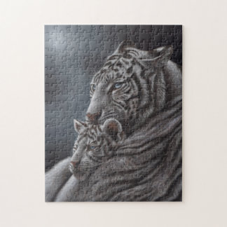 Quebra-cabeça Tigre branco