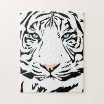 Tigre Branco magnífico| Gatos Grandes