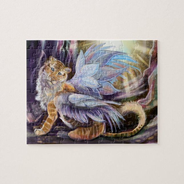 Quebra-cabeça Tigre de Wing Frost (Horizontal)