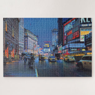 Quebra-cabeça "Times Square em 1954" de Paul McGeh