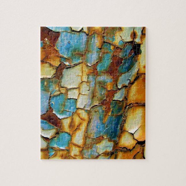 Quebra-cabeça Tinta rachada (Vertical)