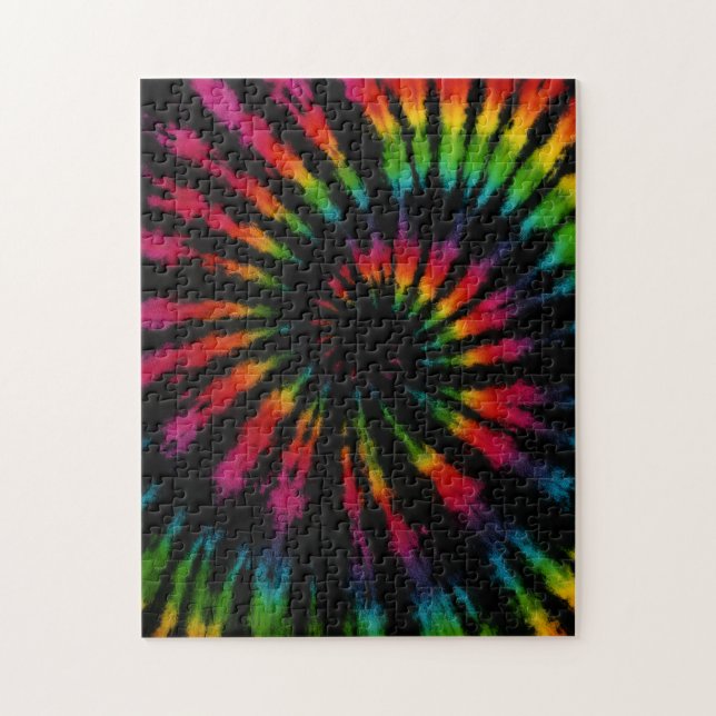 Quebra-cabeça Tinta Tie Dye (Vertical)