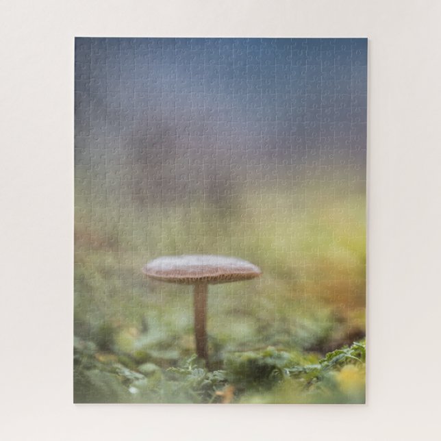 Quebra-cabeça Tiny Mushroom Nature Foto (Vertical)