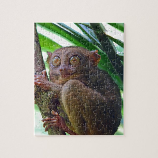 Quebra-cabeça Tiny Philippine Tarsier (Vertical)
