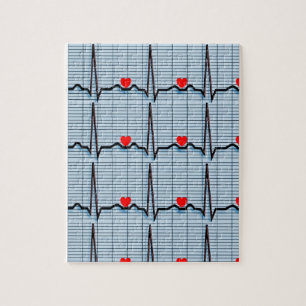 Quebra-cabeça Tiras de ECG
