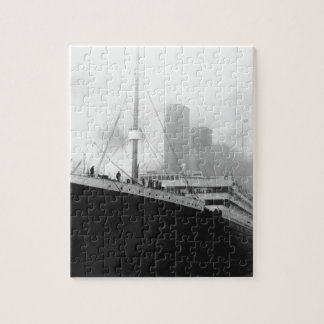 Quebra-cabeça Titânico na doca em Southampton