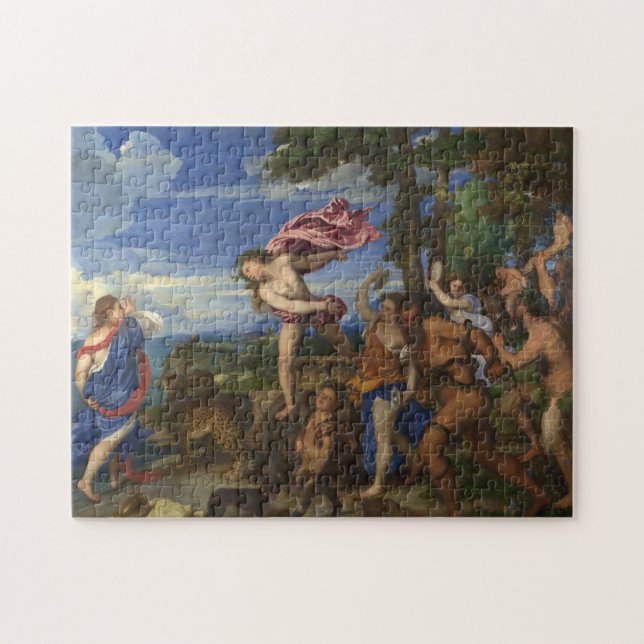 Quebra-cabeça TITIAN - Baco e Ariadne 1522 (Horizontal)