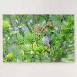 Quebra-cabeça Titmouse tufado