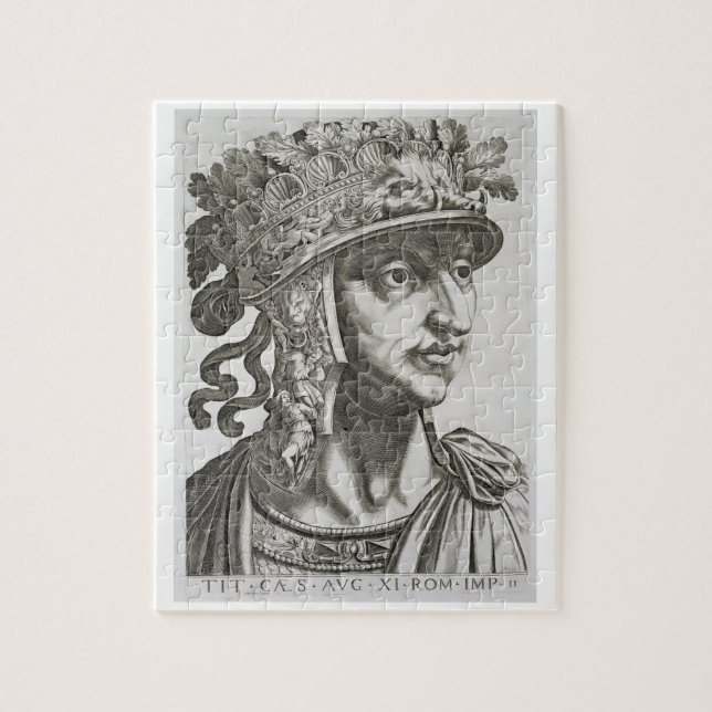 Quebra-cabeça Titus Caesar (39-81 ANÚNCIO), 1596 (gravura) (Vertical)