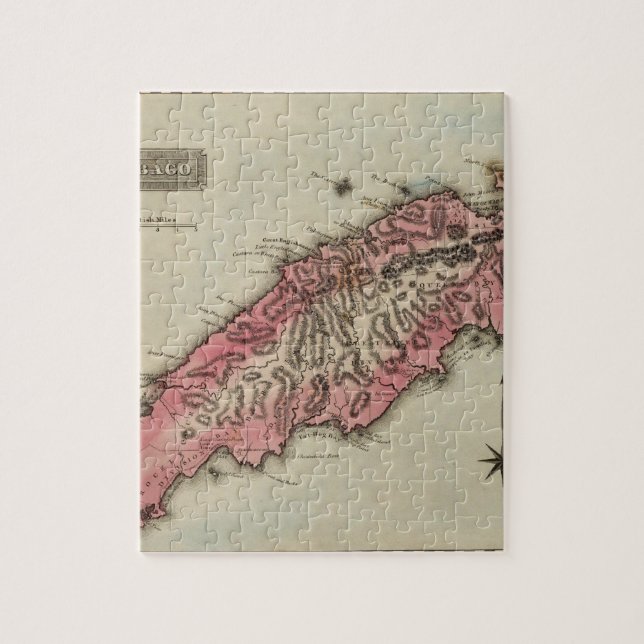 Quebra-cabeça Tobago (Vertical)