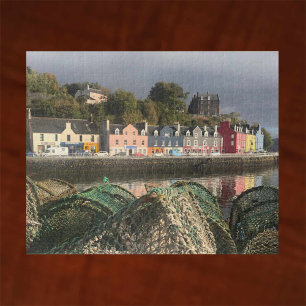 Quebra-cabeça Tobermory, Ilha de Mull, Escócia Cênico